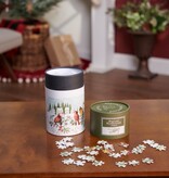 FLEURISH Winter Cardinal Puzzle