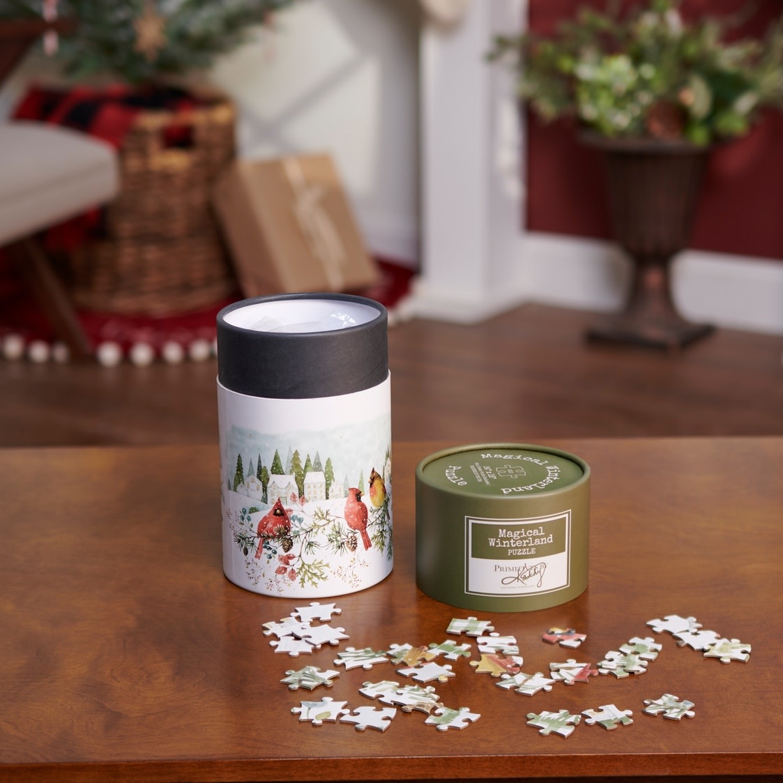 FLEURISH Winter Cardinal Puzzle