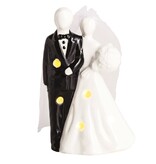 Mudpie Bride & Groom Light-Up Sitter.