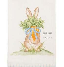 Mudpie Oh So Happy Trim Towels