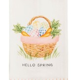 Mudpie Hello Spring Trim Towels