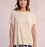 Molly Bracken Cream Ladies Knitted Tee