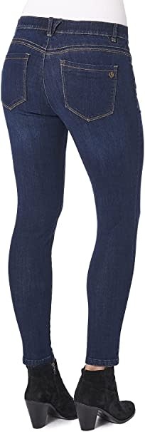 Democracy PETITE INDIGO "AB"SOLUTION HIGH RISE MODERN LUXE TOUCH ANKLE LENGTH (CORE ESSENTIAL)