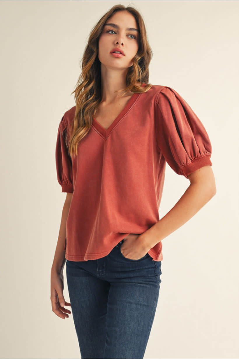 Jodifl Toffee Cotton Solid Top