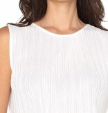 Liverpool Los Angeles sleeveless crew neck knit top