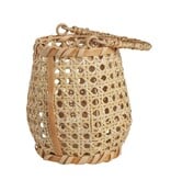 Mudpie Cane Woven Lantern.