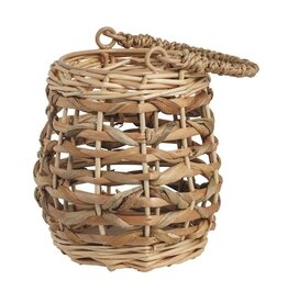Mudpie Hyacinth Woven Lantern.