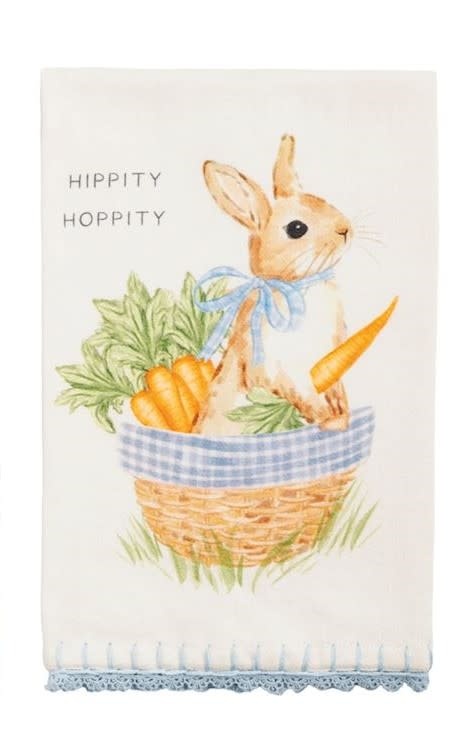 Mudpie Hippity Hoppity Trim Towels