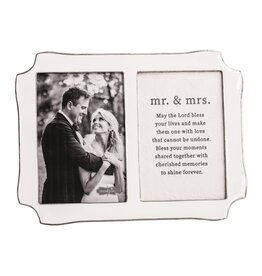 Mudpie Prayer Wedding Double Frame