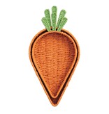 Mudpie Woven Carrot Tray Set.