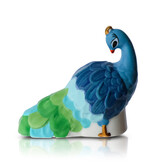 nora fleming fancy feathers mini  (peacock) A446