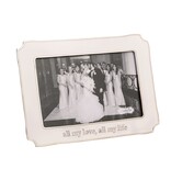 Mudpie All My Love 4x6 Enamel Frame.