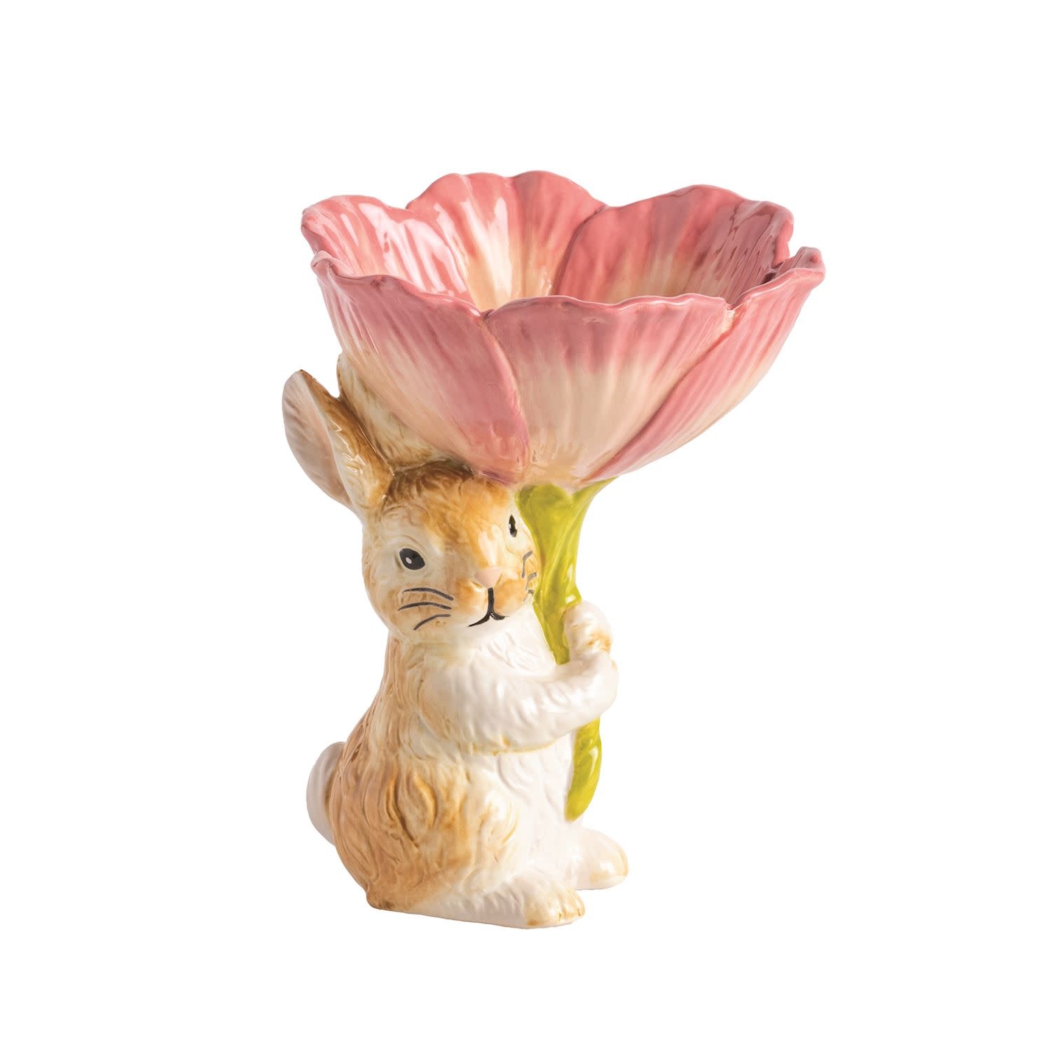Mudpie Bunny Flower Candy Bowl.