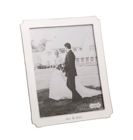 Mudpie Large Mr. & Mrs. Enamel Frame