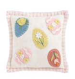 Mudpie Easter Egg Felted Mini Pillow.