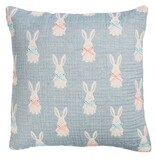 Mudpie Bunny Jacquard Pillow.