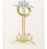 Mudpie Church With Wreath Easter Towel
