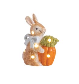 Mudpie Easter Bunny Light-Up Sitter.