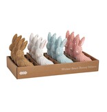 Mudpie Wicker Resin Bunny (choice of 4 colors).
