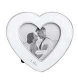 Mudpie I Do Mini Enamel Heart Shaped Frame.