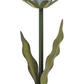 Mudpie Large Metal Flower Taper Holder.