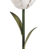 Mudpie Medium Metal Flower Taper Holder.