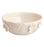 Mudpie White Floral Bowl