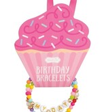 Mudpie Pink Birthday Bracelets