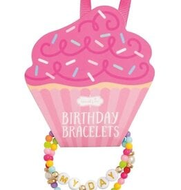 Mudpie Pink Birthday Bracelets