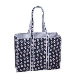 Mudpie Americana Block Print Tote