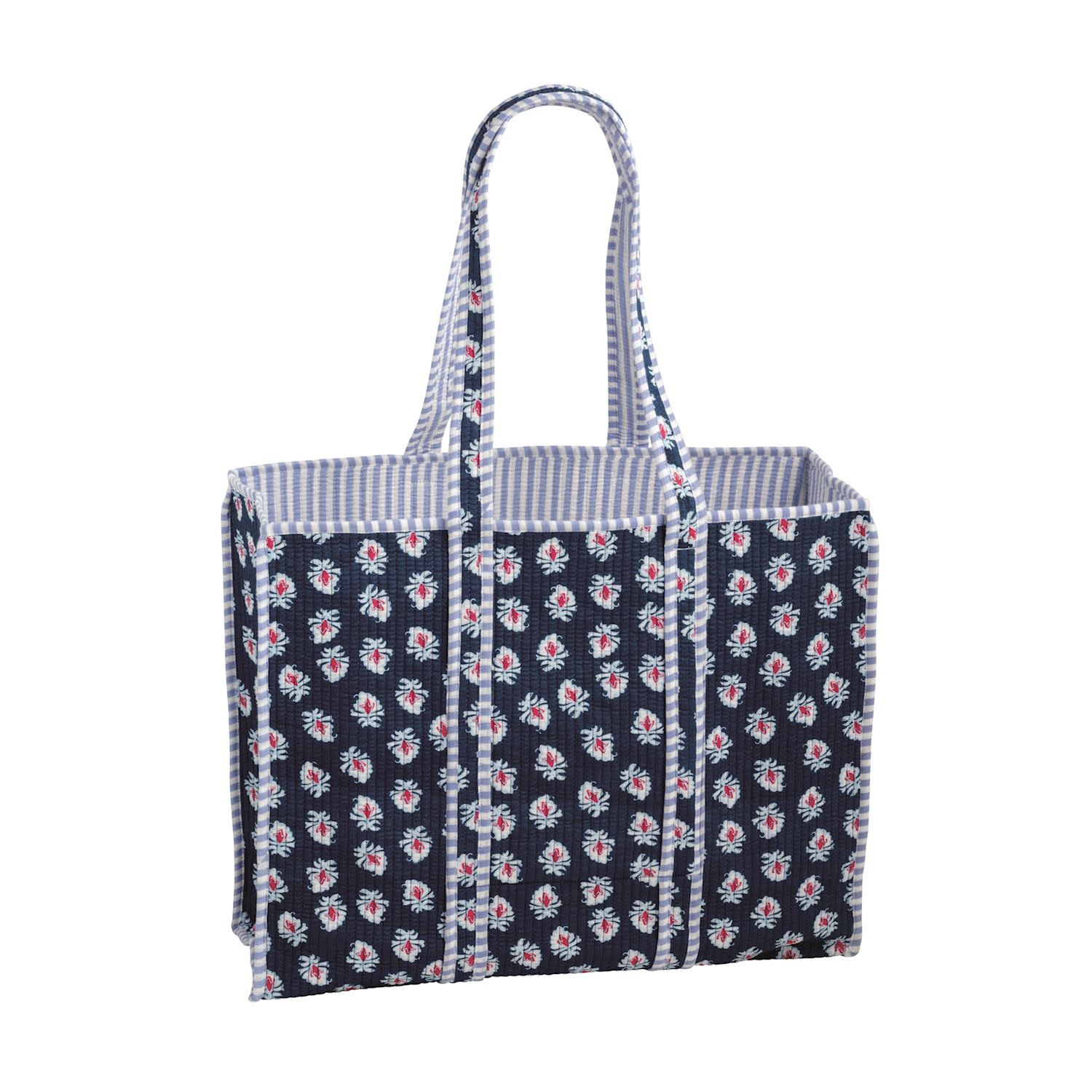 Mudpie Americana Block Print Tote