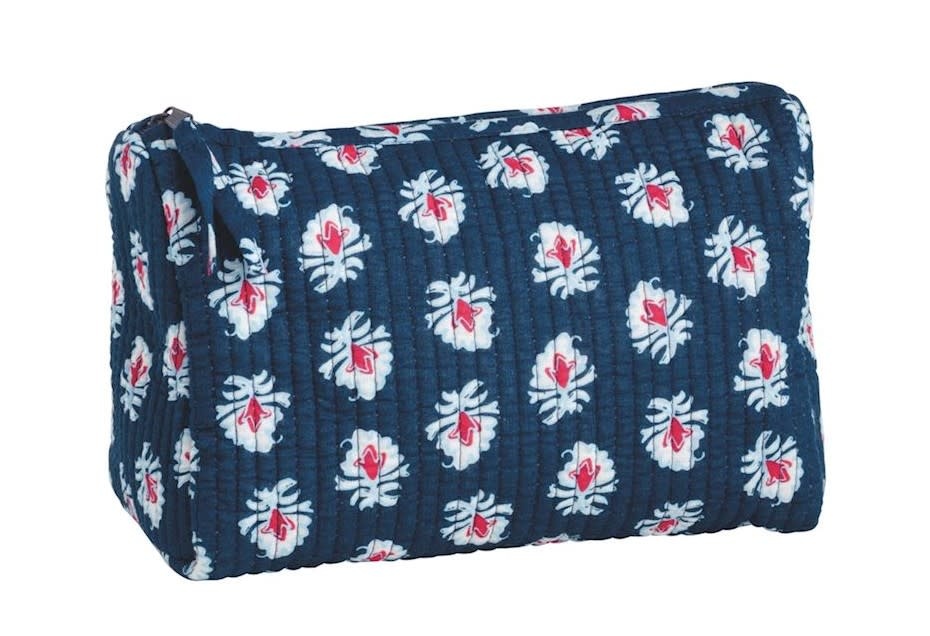 Mudpie Navy Americana Block Print Case