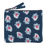 Mudpie Blue Americana Small Block Print Case