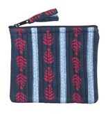 Mudpie Navy Americana Small Block Print Case