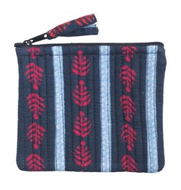 Mudpie Navy Americana Small Block Print Case