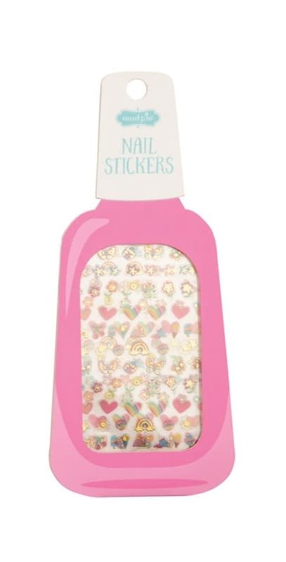 Mudpie Pink Girl Nail Stickers