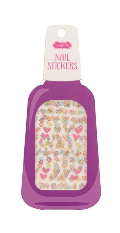 Mudpie Purple Girl Nail Stickers