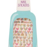 Mudpie Blue Girl Nail Stickers