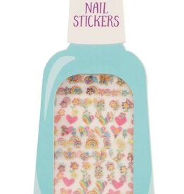 Mudpie Blue Girl Nail Stickers