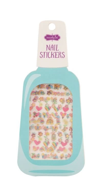 Mudpie Blue Girl Nail Stickers