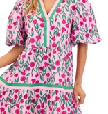 Mudpie Cody Balloon Sleeve Dress Medium