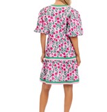 Mudpie Cody Balloon Sleeve Dress Medium