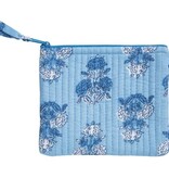 Mudpie Cornflower Blue Block Print Small Case