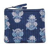 Mudpie Cornflower Navy Block Print Small Case