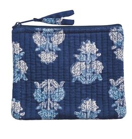 Mudpie Cornflower Navy Block Print Small Case