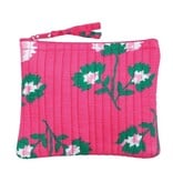 Mudpie Peony Pink Block Print Small Case