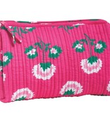 Mudpie Peony Pink Block Print Case
