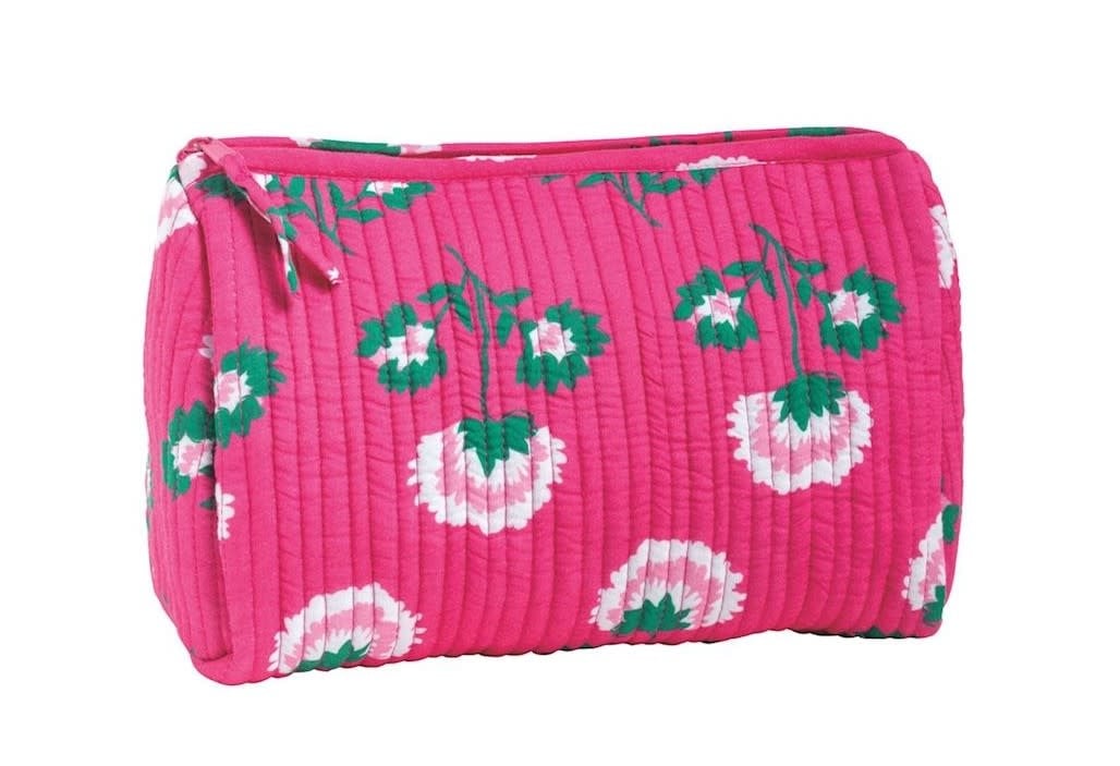 Mudpie Peony Pink Block Print Case
