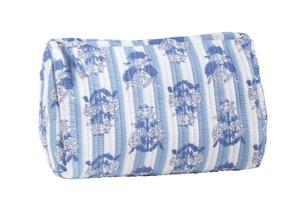 Mudpie Cornflower Blue Block Print Case
