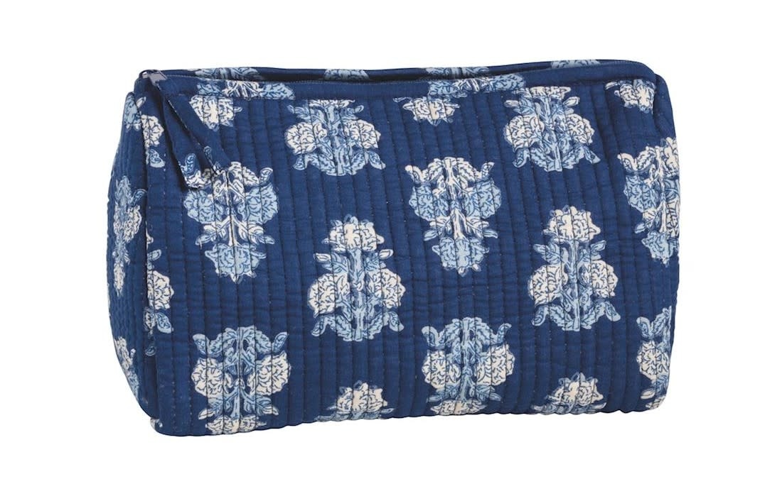 Mudpie Cornflower Navy Block Print Case
